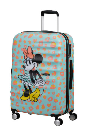 American Tourister Wavebreaker Disney Spinner 67/24 Tsa Disney Fl Minnie Pastel Dots #2