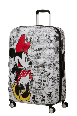 American Tourister Wavebreaker Disney Spinner 77/28 Tsa Disney Fl Minnie Comics White #2