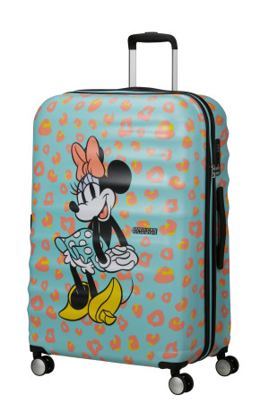 American Tourister Wavebreaker Disney Spinner 77/28 Tsa Disney Fl Minnie Pastel Dots #2
