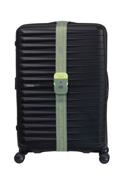 American Tourister Zubehör Luggage Belt Tsa Olive/Lime #2
