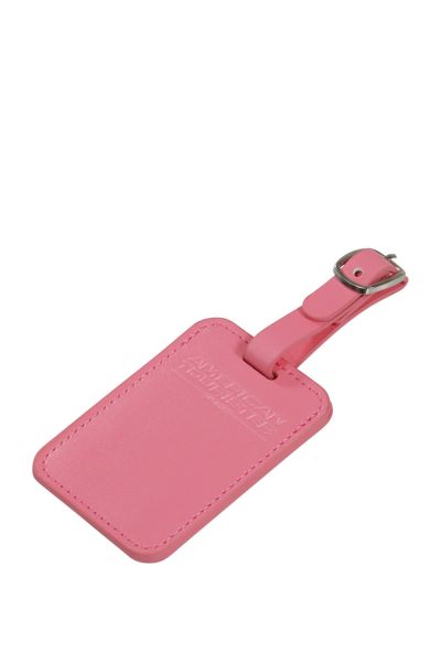 American Tourister Zubehör Luggage Tag X2 Pink Glitch #2