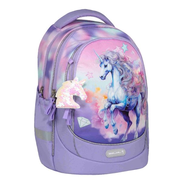 Belmil Leisure Schulrucksack Bright Rainbow Unicorn #2