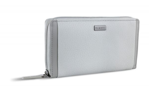 Bugatti Sina Damenlangbörse mit RV hellgrau #2