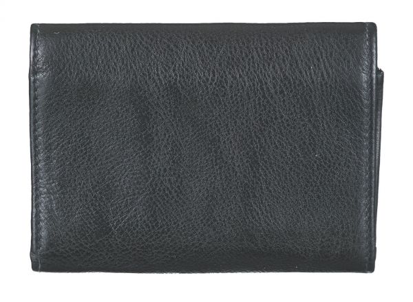 Bull Hunt Midi Flap Wallet-Black #2