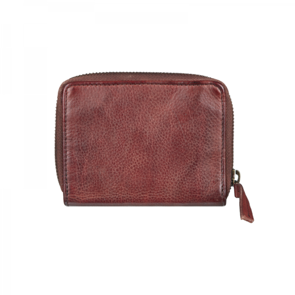 Bull Hunt Midi Zip Wallet-Cognac #2