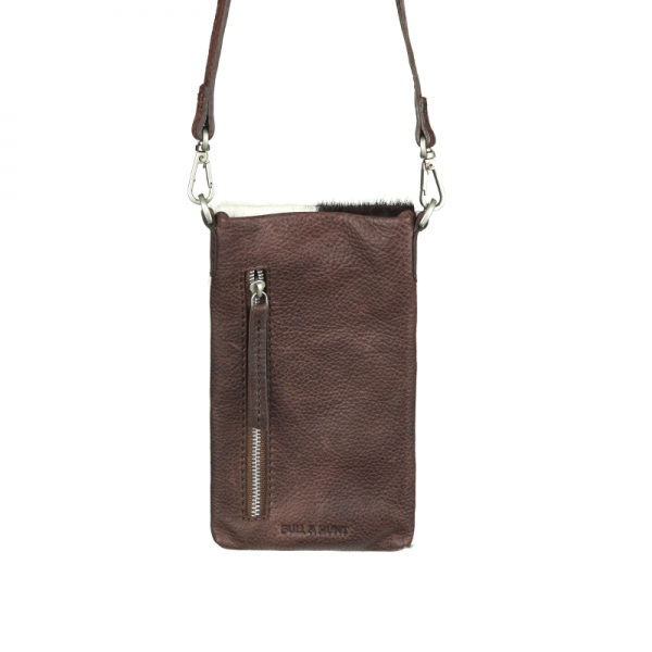 Bull Hunt Phone Pouch Suki-Sherpa Tricolor #2