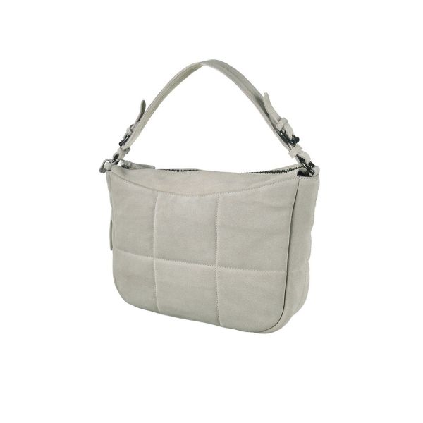 Bull Hunt Viola Tote Bag-Suede Stone #2