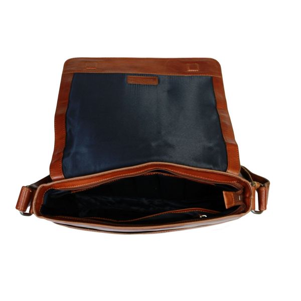 Leonard Heyden Cambridge Umhängetasche M Cognac #2