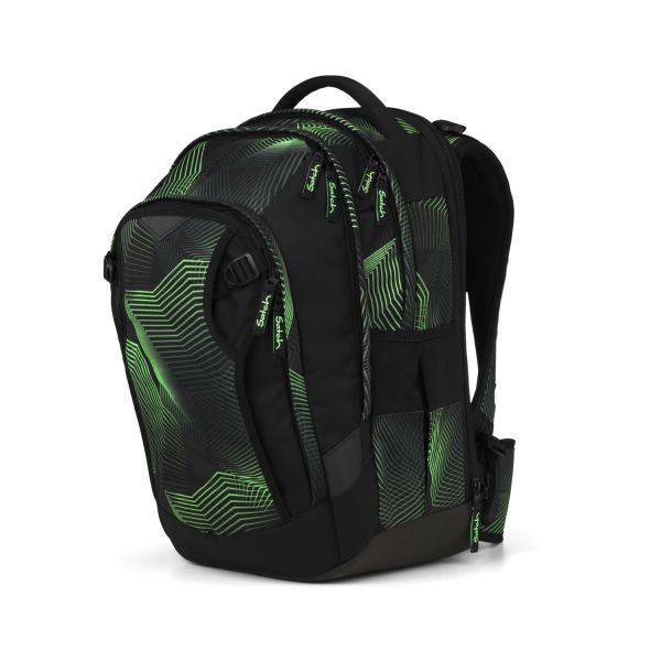 Satch Match Plus Schulrucksack Einzeln Seismic Green #2