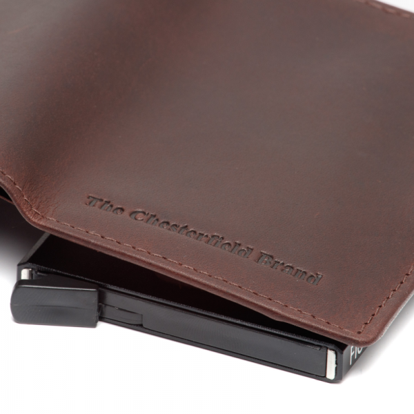 The Chesterfield Brand Lagos Cardholder Brown #2