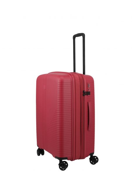 Travelite Air Stripe Trolley 4w M exp Red #2