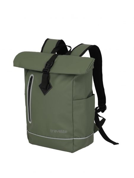 Travelite Basics Roll-Up Rucksack Plane Olive #2