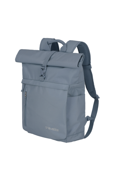 Travelite Basics Rollup Rucksack Rauchblau #2