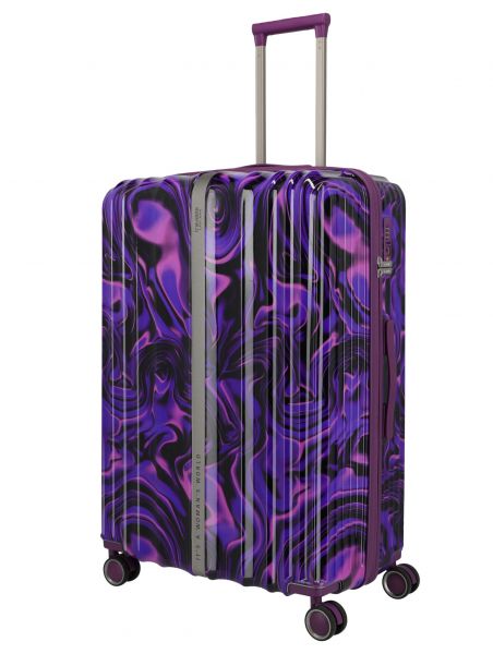 Travelite Lascana Edition 4W L/M/S Kofferset Purple Swirl #2