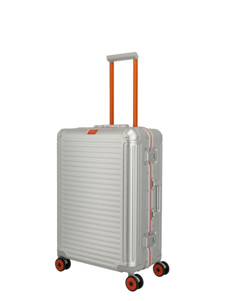 Travelite Next 4w Trolley M Silber-Orange #2