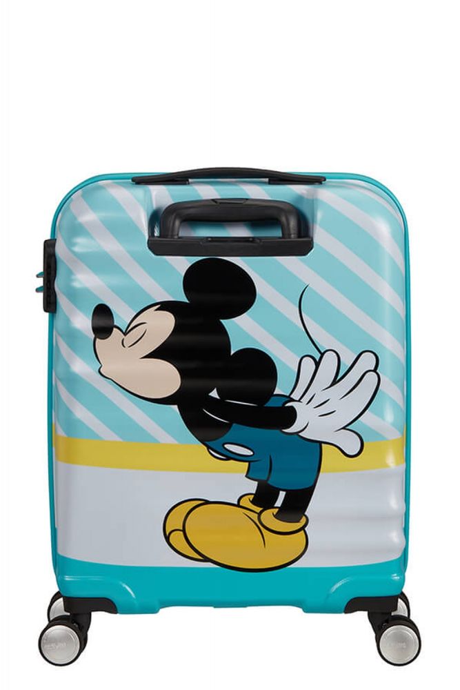 American Tourister Wavebreaker Disney Spinner 55/20 Disney Mickey Blue Kiss #3