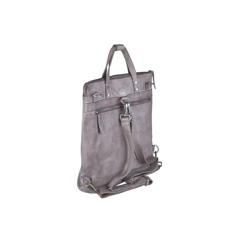 Bull Hunt Shopper Backpack Rucksack grey #3