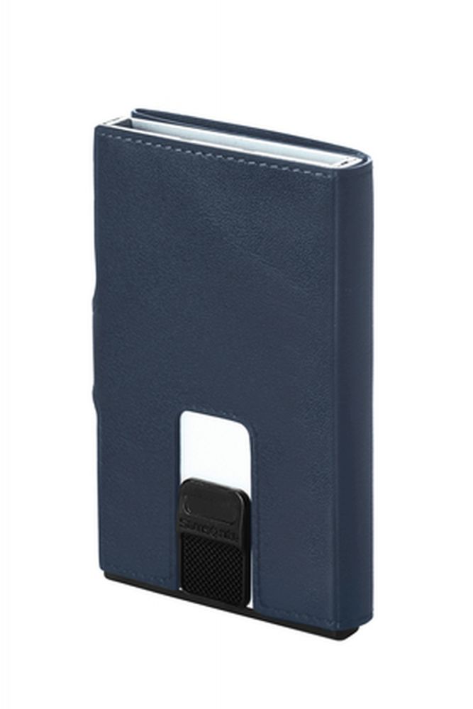 Samsonite Alu Fit Slide-Up Wallet Blue #3