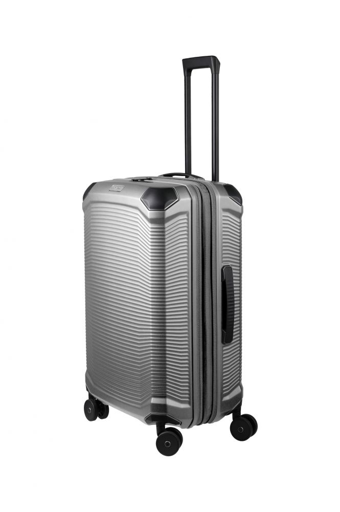 Travelite Millennium Trolley 4w L/M exp./S Silver #3