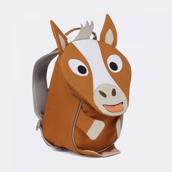 Affenzahn Kleiner Freund Pferd Kindergartenrucksack Braun  / Weiß #3