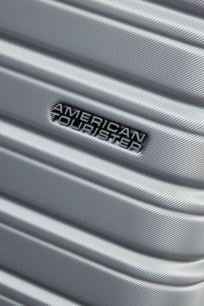American Tourister Flashline Spinner 55/20 Tsa Sky Silver #3