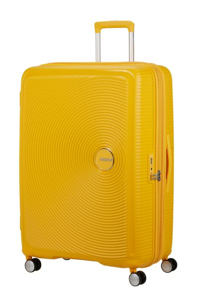 American Tourister Soundbox Spinner 80/30 Tsa Exp Golden Yellow #3