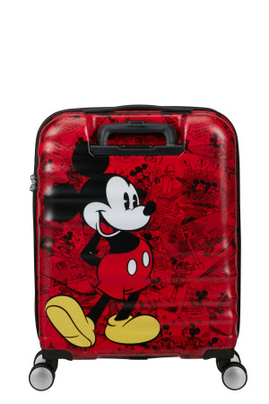 American Tourister Wavebreaker Disney Spinner 55/20 Tsa Disney Fl Mickey Comics Red #3