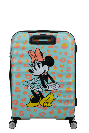 American Tourister Wavebreaker Disney Spinner 67/24 Tsa Disney Fl Minnie Pastel Dots #3