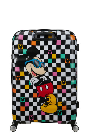 American Tourister Wavebreaker Disney Spinner 77/28 Tsa Disney Fl Mickey Check #3
