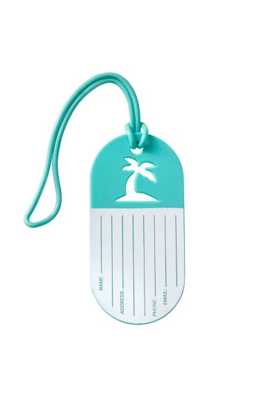American Tourister Zubehör Luggage Tag X2 Fun Sun Surf Repeat #3