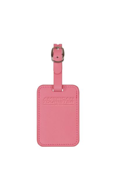 American Tourister Zubehör Luggage Tag X2 Pink Glitch #3