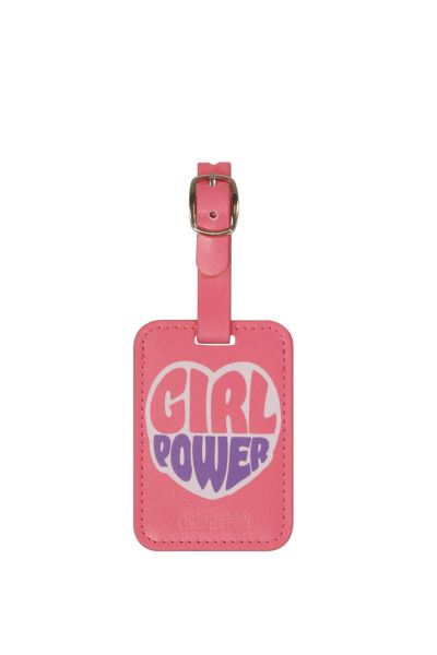 American Tourister Zubehör Luggage Tag X2 Print Girl Power #3