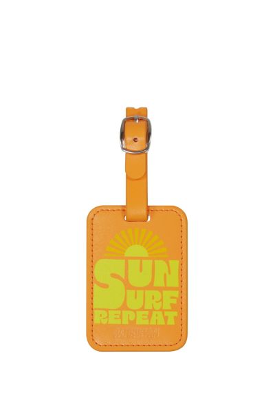 American Tourister Zubehör Luggage Tag X2 Print Sun Surf Repeat #3
