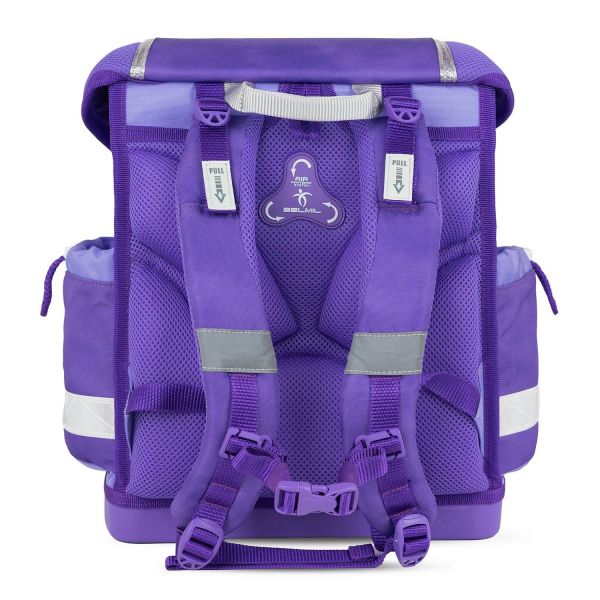 Belmil Mini-Fit ergonomisches Schulranzen-Set 4-teilig Schmetterling #3