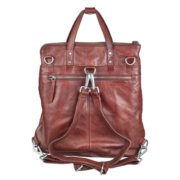 Bull Hunt Shopper Backpack-Cognac #3