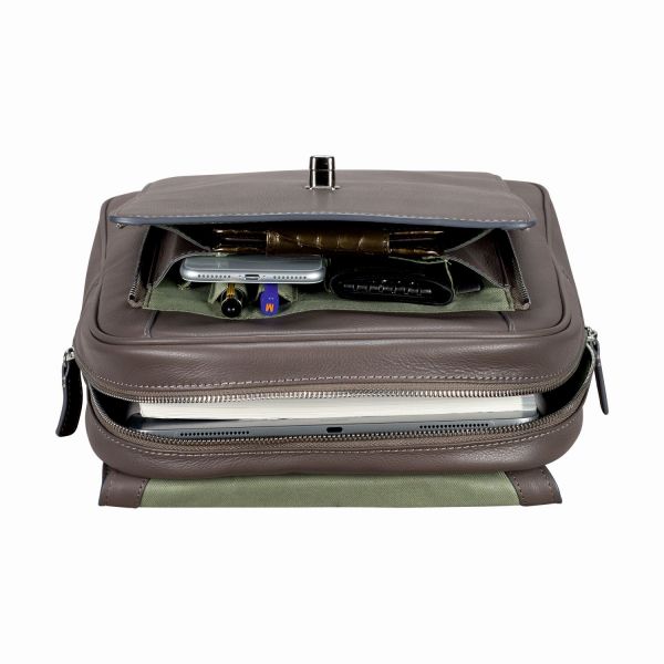 Leonhard Heyden Nizza City-Rucksack Taupe #3