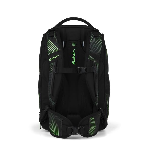 Satch Match Plus Schulrucksack Einzeln Seismic Green #3