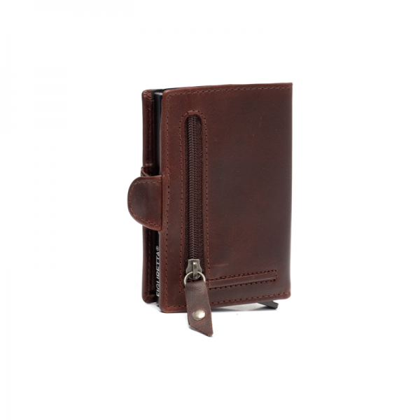 The Chesterfield Brand Lagos Cardholder Brown #3