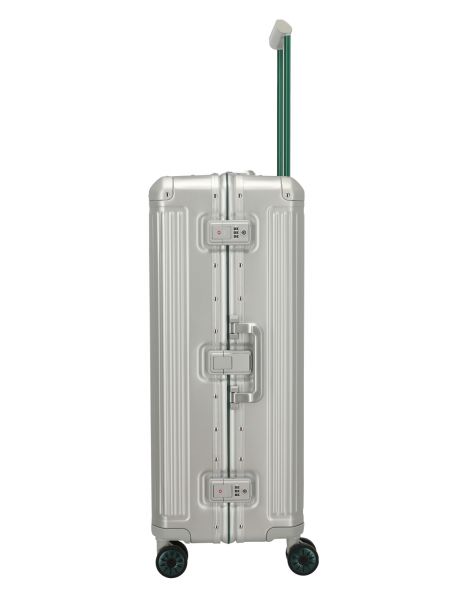 Travelite Next 4w Trolley L Silber-Grün #3