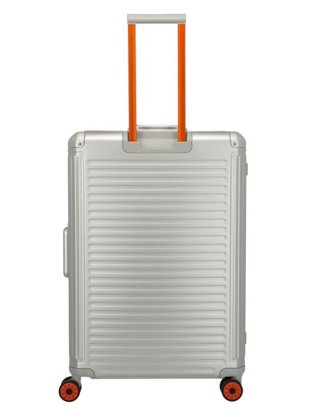 Travelite Next 4w Trolley L Silber-Orange #3