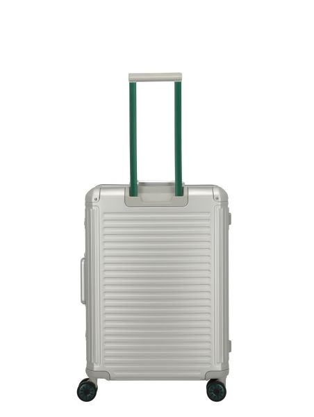 Travelite Next 4w Trolley M Silber-Grün #3