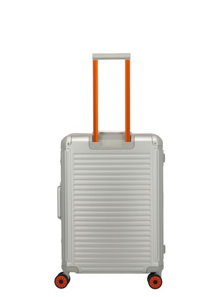 Travelite Next 4w Trolley M Silber-Orange #3