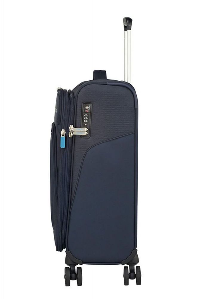 American Tourister Summerfunk Spinner 55/20 Exp Tsa Navy #4