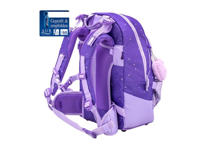 Belmil 2in1 School Backpack with Fanny pack Premium Schulrucksack Dahlia #4