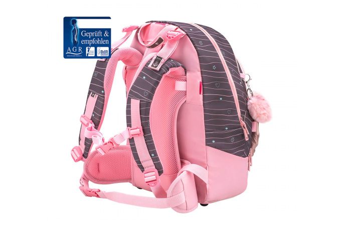 Belmil 2in1 School Backpack with Fanny pack Premium Schulrucksack Mint #4