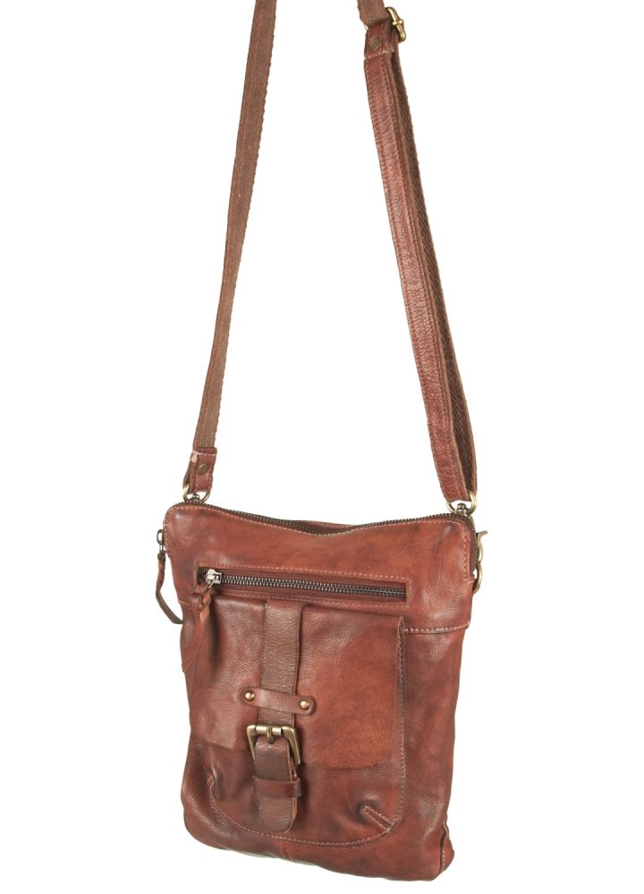 Bull Hunt Urban Messenger cognac #4