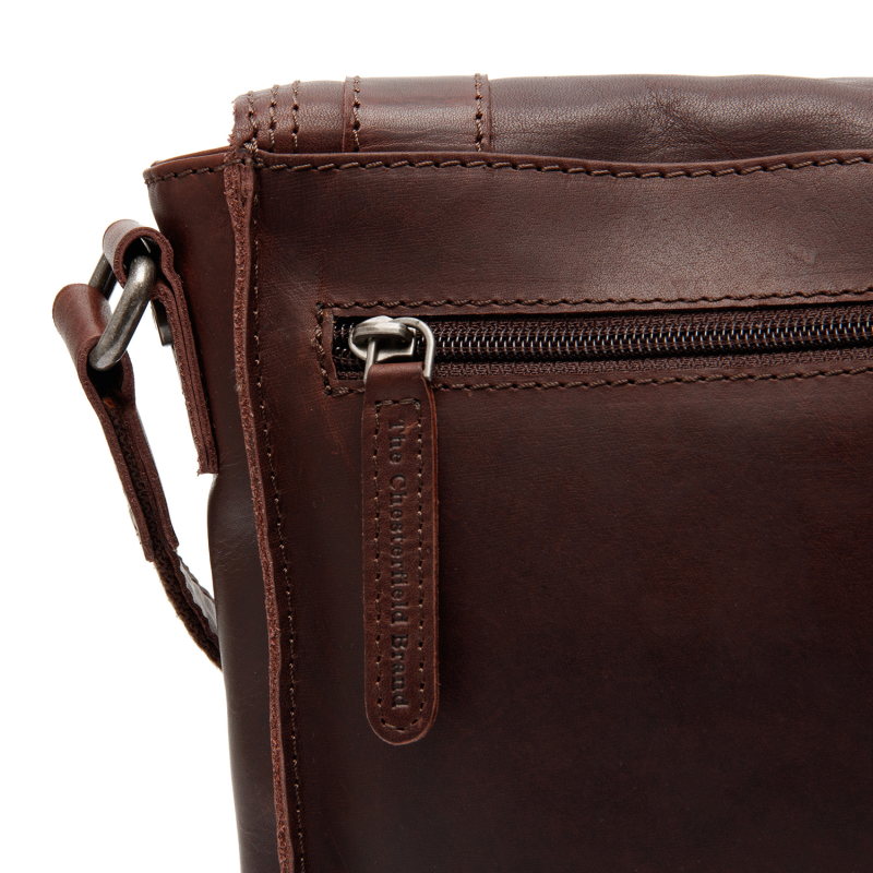 The Chesterfield Brand Ariano Flapoverbag Brown #4