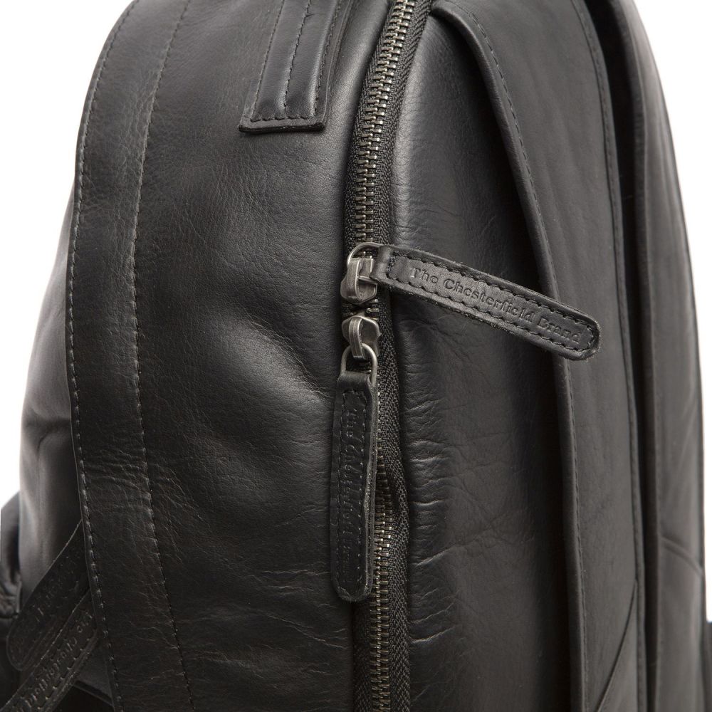 The Chesterfield Brand Calgary Rucksack Backpack 42 Black #4