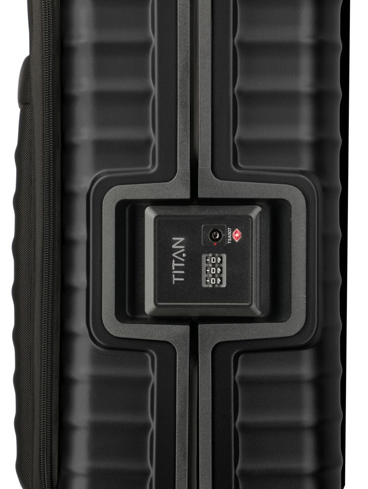 Titan Overseas 4-Rad Trolley S Vortasche Nightshade Black #4