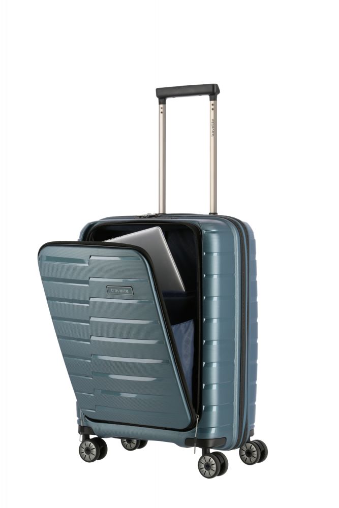 Travelite Air Base 4w L/M/S mit Vortasche Eisblau #4
